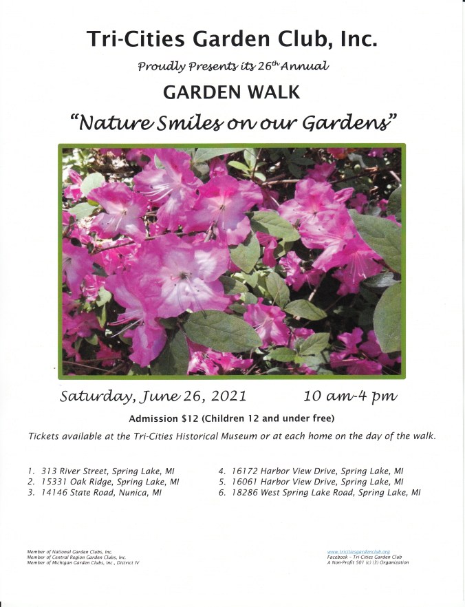 2021 garden walk flyer